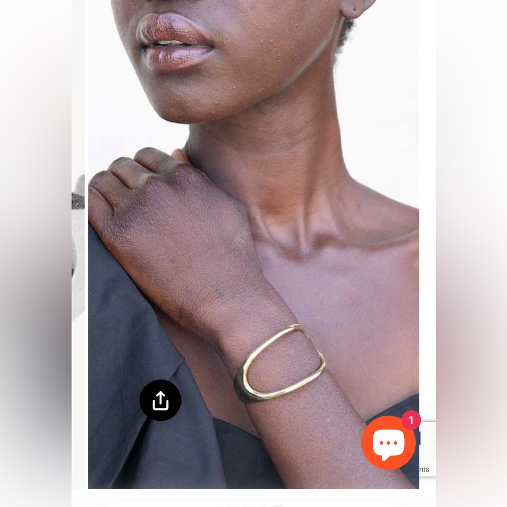 NEW SOKO Open Oval Statement Cuff Bracelet